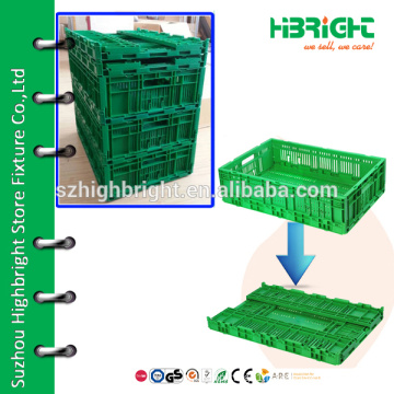 plastic fruit and vegetable folding bins